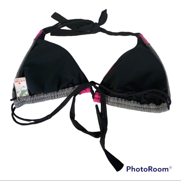 Swim System bikini top, swimwear; Size: D - Picture 2 of 4